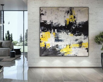 contemporary wall art abstract,large canvas art,original framed paintings on canvas,oversized wall art, abstract acrylic paintings H368