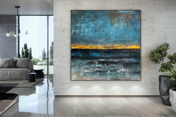 Oversized Wall Art Canvas,large Canvas Art,abstract Oil Painting on  Canvas,large Acrylic Painting Abstract,modern Wall Art Canvash341 