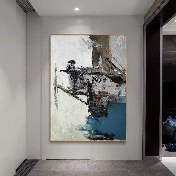 アートキャンバス油絵　油彩画　アート手描き　原画　美術品　芸術【オーダー受付中】 特大壁アートキャンバス、大型キャンバスアート、キャンバス上の
