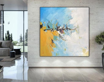 original abstract oil painting,large abstract wall art, extra large abstract art,modern abstract painting canvas,oversized wall art H511