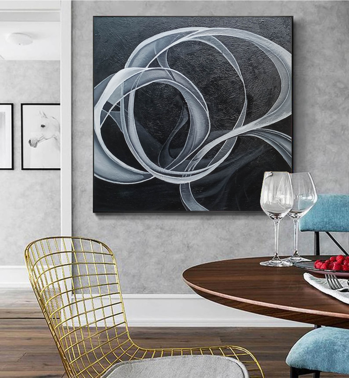 Black Painting Canvas Large Abstract Painting Original Etsy Il 1140xN.2343071154 Kgu6