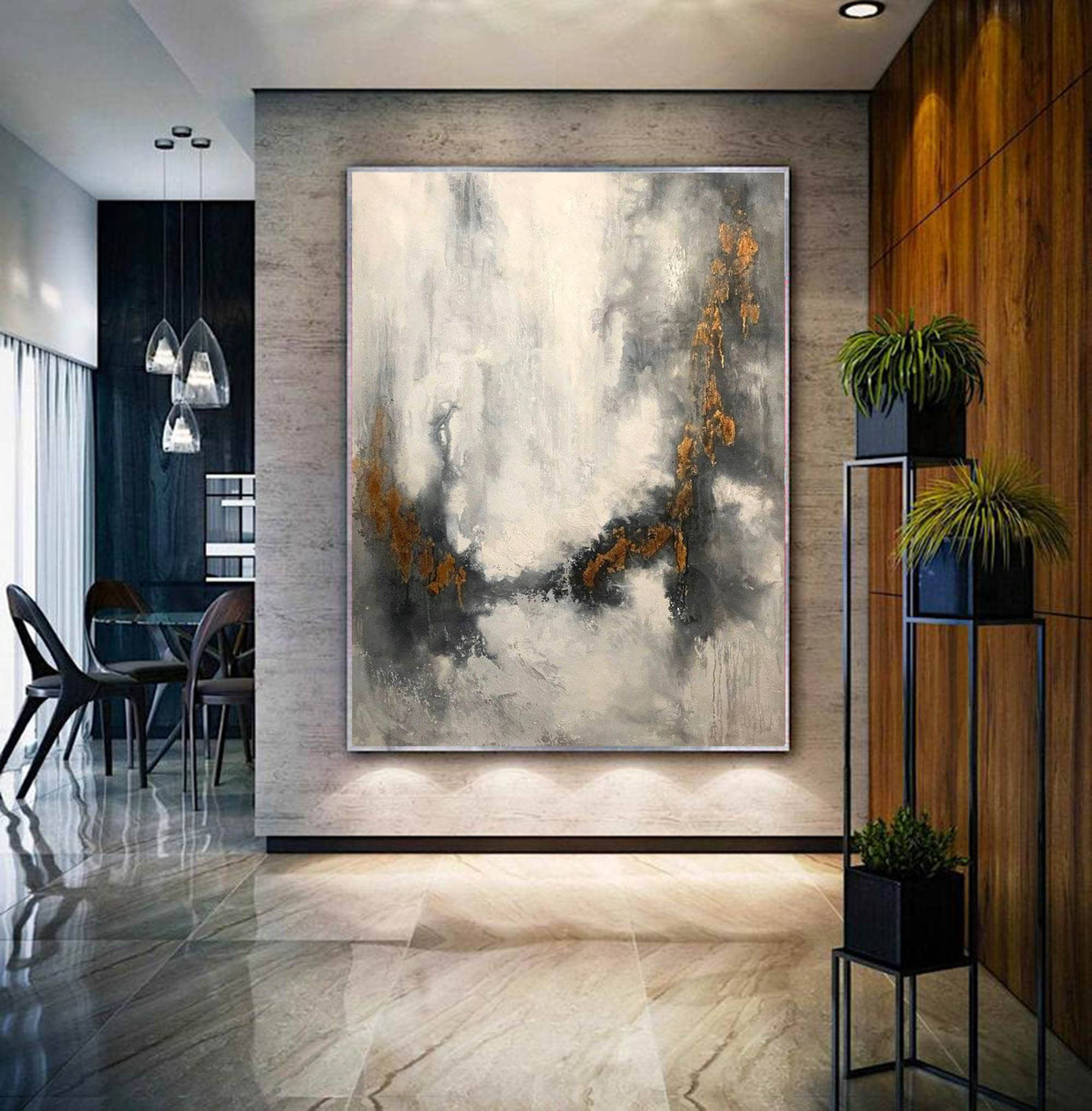 Original Abstract Oil Painting Extra Large Art Canvas Etsy