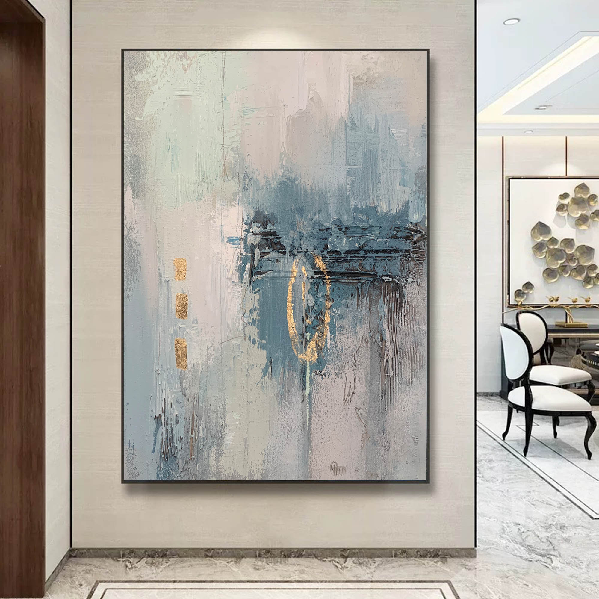 Large canvas wall art abstractmodern abstract | Etsy