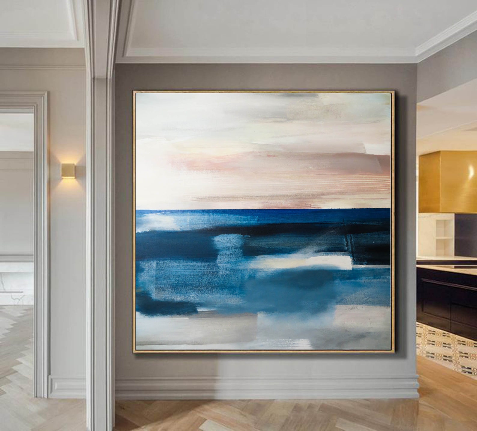 Oversized Wall Art Canvasliving Room Paintingoversized Wall Etsy