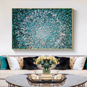 modern abstract painting original wall art, large canvas art abstract, living room wall art decor, modern wall art,oversized canvas art H113