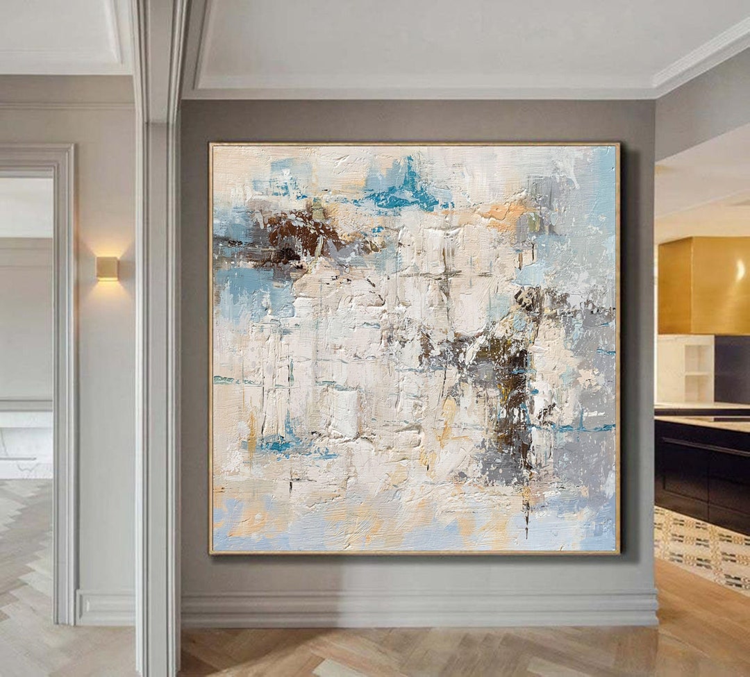 Large Oil Painting on Canvas, Modern Abstract Painting Original ...