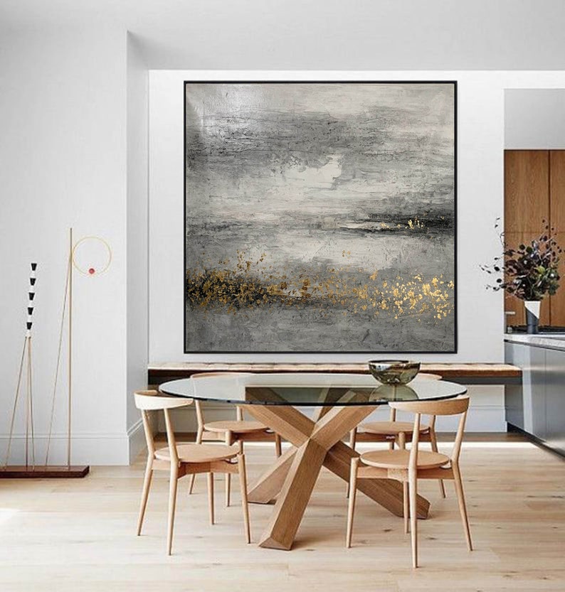 large abstract wall art original abstract oil painting on canvas handmade wall art original canvas art abstract painting on canvas H446 image 1