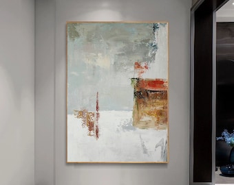 extra large painting on canvas,modern abstract painting,large oil paintings on canvas,abstract canvas wall art,contemporary wall art H352