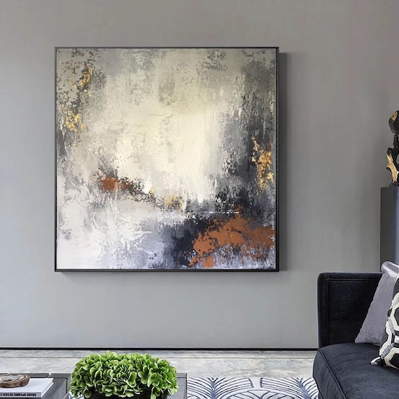 large abstract oil painting,original abstract painting,large