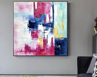 large modern wall art painting,large abstract wall art canvas,modern abstract painting on canvas,abstract canvas art,oversized paintingsH243
