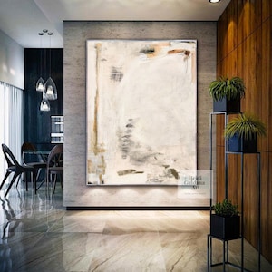 extra large abstract art, original art painting on canvas, hand-painted wall art, textured wall art painting, living room painting H776