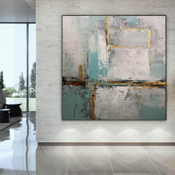 original abstract art painting on canvas large oil painting handmade wall art contemporary art abstract living room painting H314