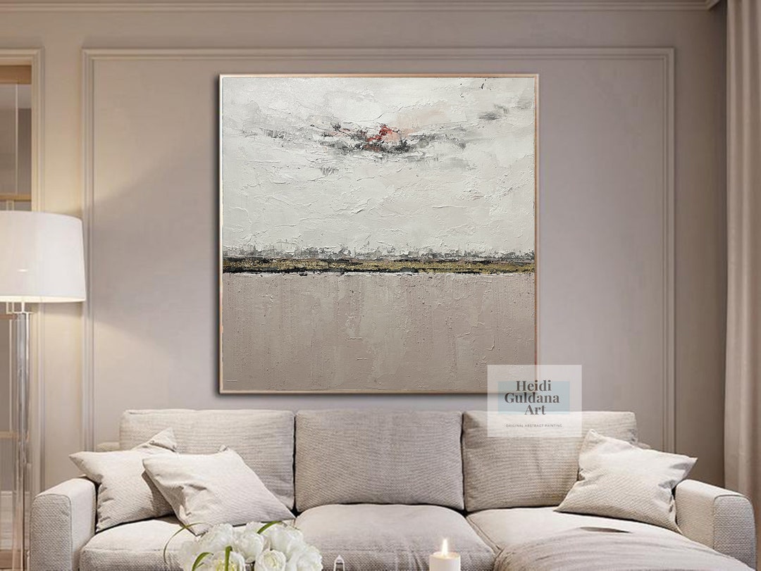 Original Abstract Painting on Canvas, Extra Large Abstract Wall Art ...