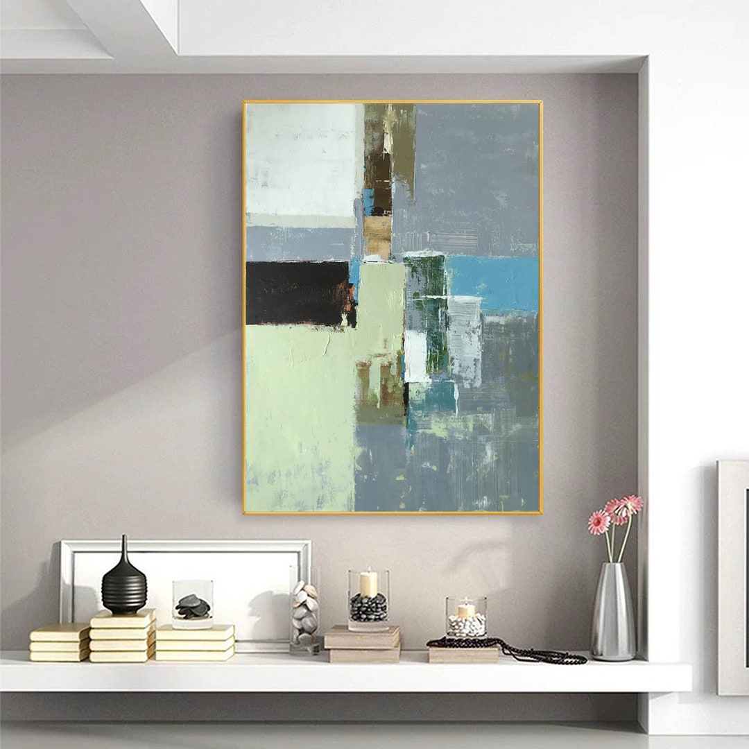 Modern Abstract Painting on Canvas Original,large Abstract Canvas Art ...