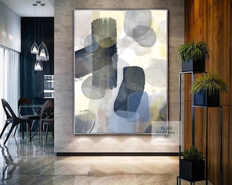 Large Painting, Orignal Painting Wall art, Abstract Canvas Art, Extra Large Modern Original Canvas Painting, Contemporary Wall Decor H779