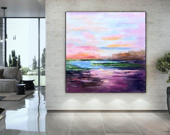 extra large oil painting large canvas art,original large abstract painting,huge wall art on canvas,oversized wall art,hand painted H252