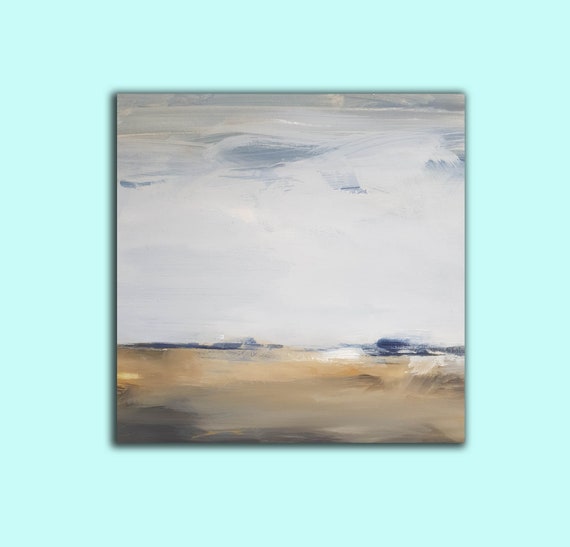 Limiyer Handgemaltes Ölgemälde, Sonnenaufgang, 120 X 60 Cm – Abstrakte Leinwandkunst Für Wohnzimmer Und Schlafzimmer