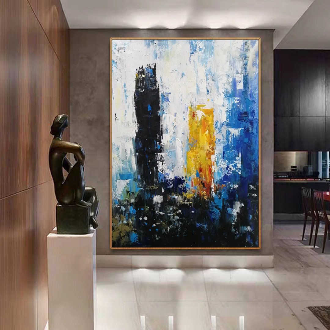 Oversized Wall Art Canvas,large Canvas Art,abstract Oil Painting on Canvas, large Acrylic Painting Abstract,modern Wall Art Canvash341 