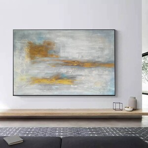 Modern Abstract Wall Art Decor, Large Abstract Painting, Large Canvas Art, Large Acrylic Abstract Painting, Original Abstract Painting H145