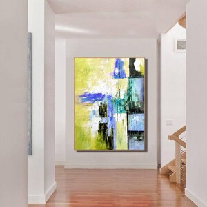 extra grande arte della parete di tela, grande pittura astratta su tela,arte della parete contemporanea astratto, tela di arte murale di grandi dimensioni, enorme arte della parete H268