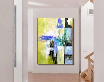 extra large canvas wall art,large abstract painting on canvas,contemporary wall art abstract,oversized wall art canvas,huge wall art H268