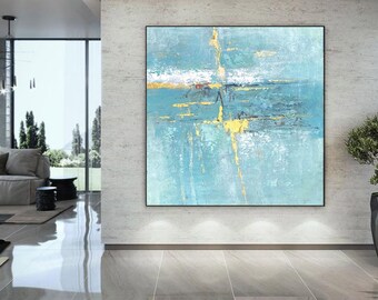 extra large canvas art, large abstract acrylic painting,modern abstract paintings on canvas original,large abstract wall art canvas H515