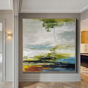 large abstract canvas art, original abstract painting on canvas, extra large wall art abstract,modern abstract painting,contemporary artH393