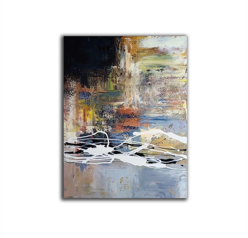 Extra Large Wall Art Canvas Original Abstract Painting Large Etsy