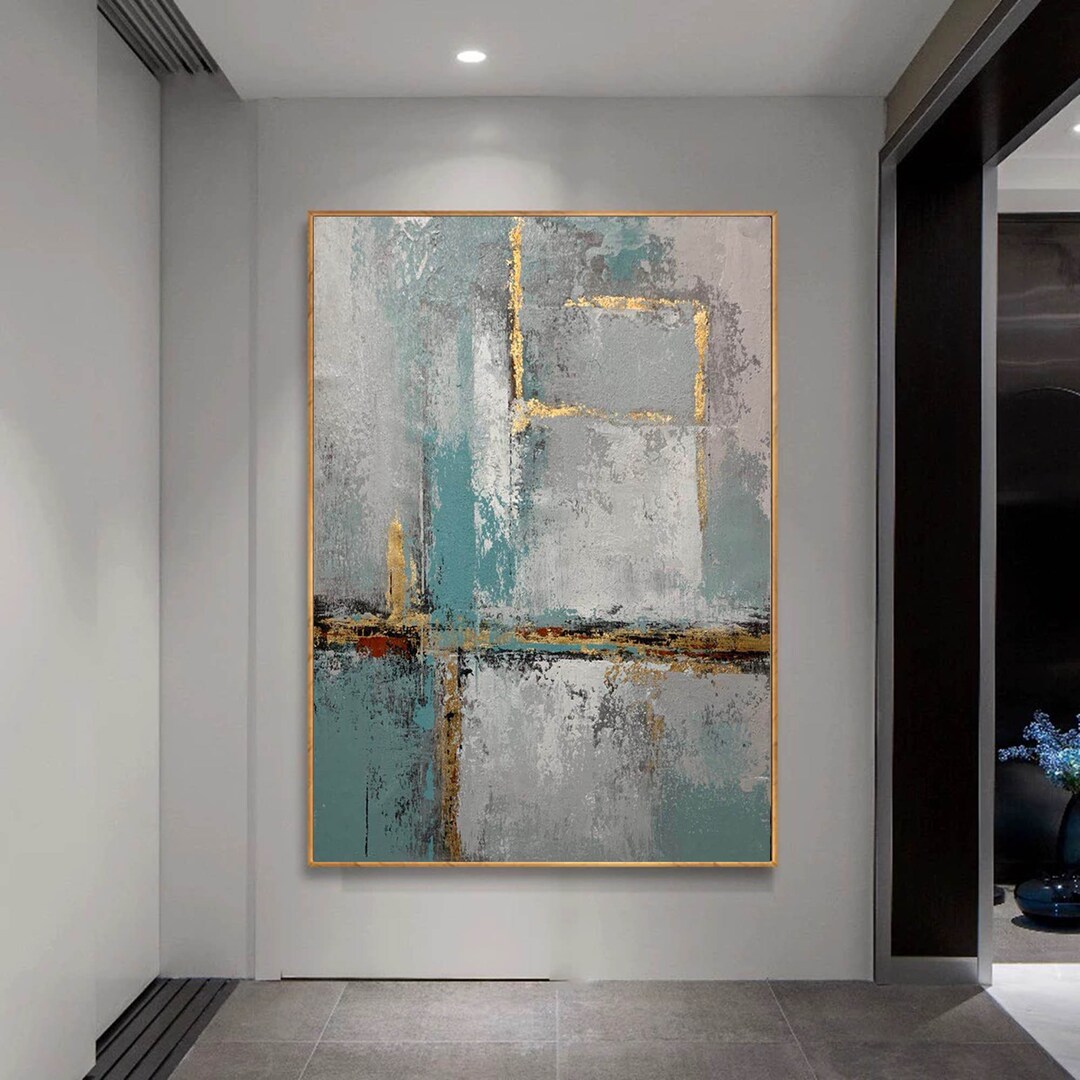 Original Abstract Oil Painting, Extra Large Canvas Wall Art, Modern ...