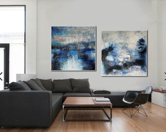 large abstract art | modern wall art | extra large abstract painting | large canvas art | home decor wall art | large wall art H107