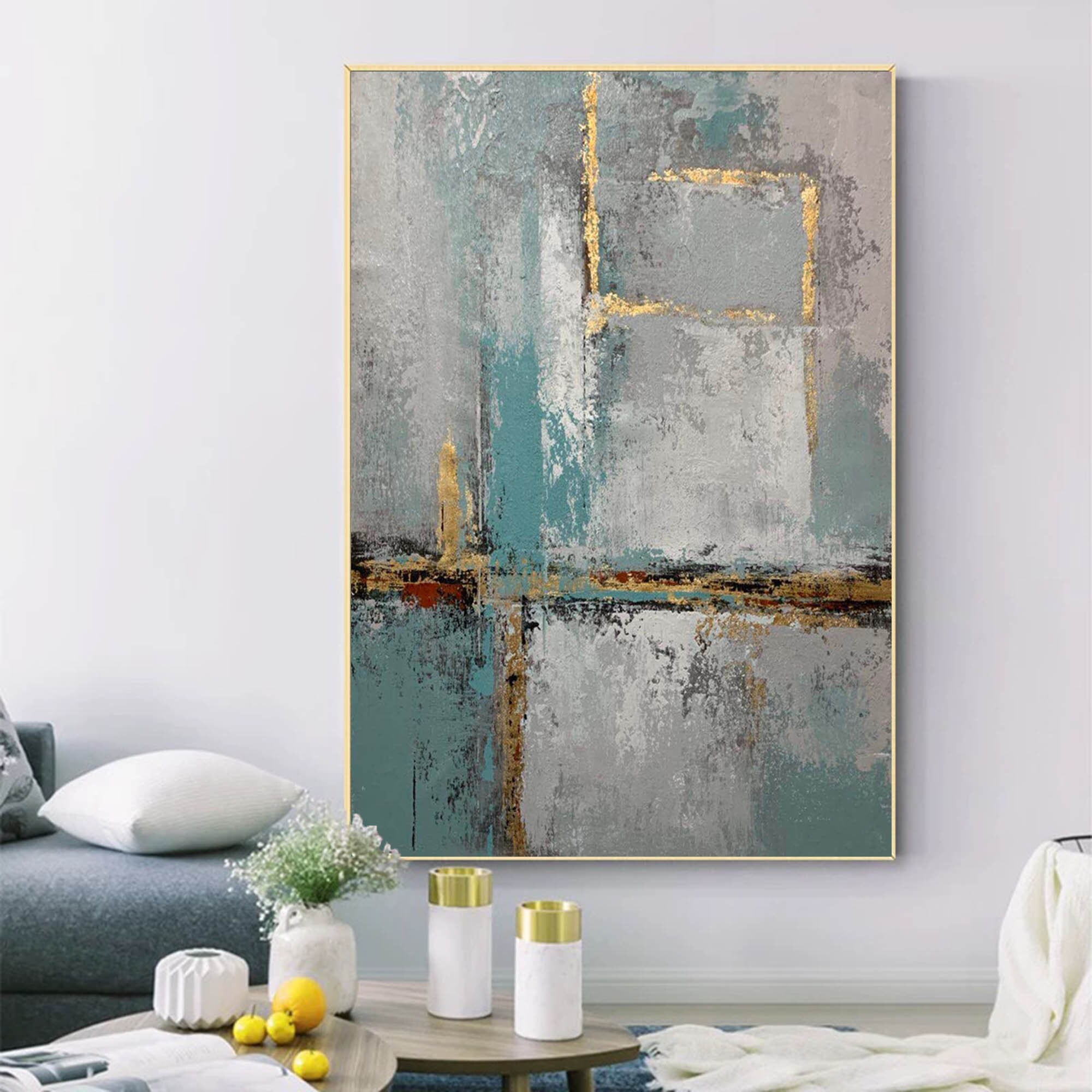 Original Abstract Oil Painting, Extra Large Canvas Wall Art, Modern ...
