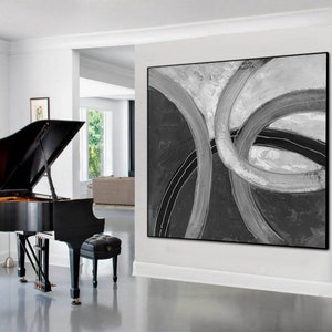 large abstract painting,large canvas art,extra large wall art,contemporary wall art,original abstract painting,modern wall art canvas H327