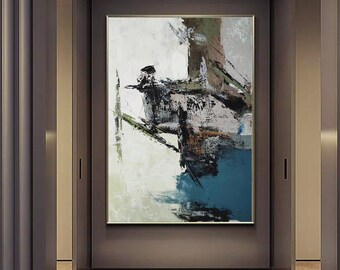 特大壁アートキャンバス、大型キャンバスアート、キャンバス上の抽象