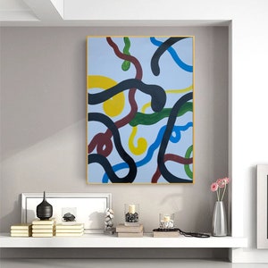 extra large wall art abstract, large abstract canvas art, acrylic painting on canvas, abstract oil painting, modern wall art canvas H382
