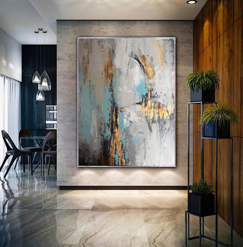 Original Abstract Painting on Canvas Large Abstract Canvas Etsy