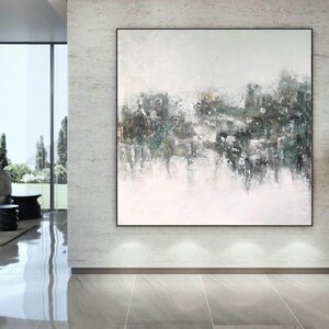 large canvas wall art,textured painting,original abstract acrylic painting on canvas,large abstract painting,extra large abstract art H603