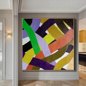 arte tela di grandi dimensioni,grande arte della parete astratta,grande pittura astratta incorniciata,tela moderna murale,grande arte tela,arte parete oversize H255