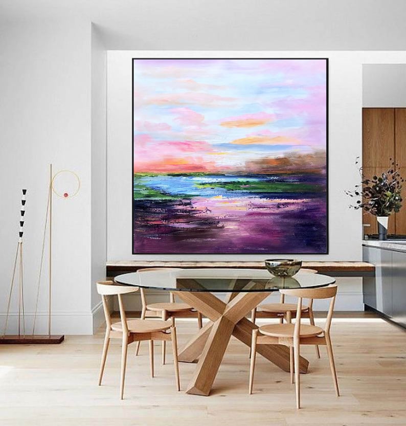 Extra large oil painting large canvas artoriginal large Etsy