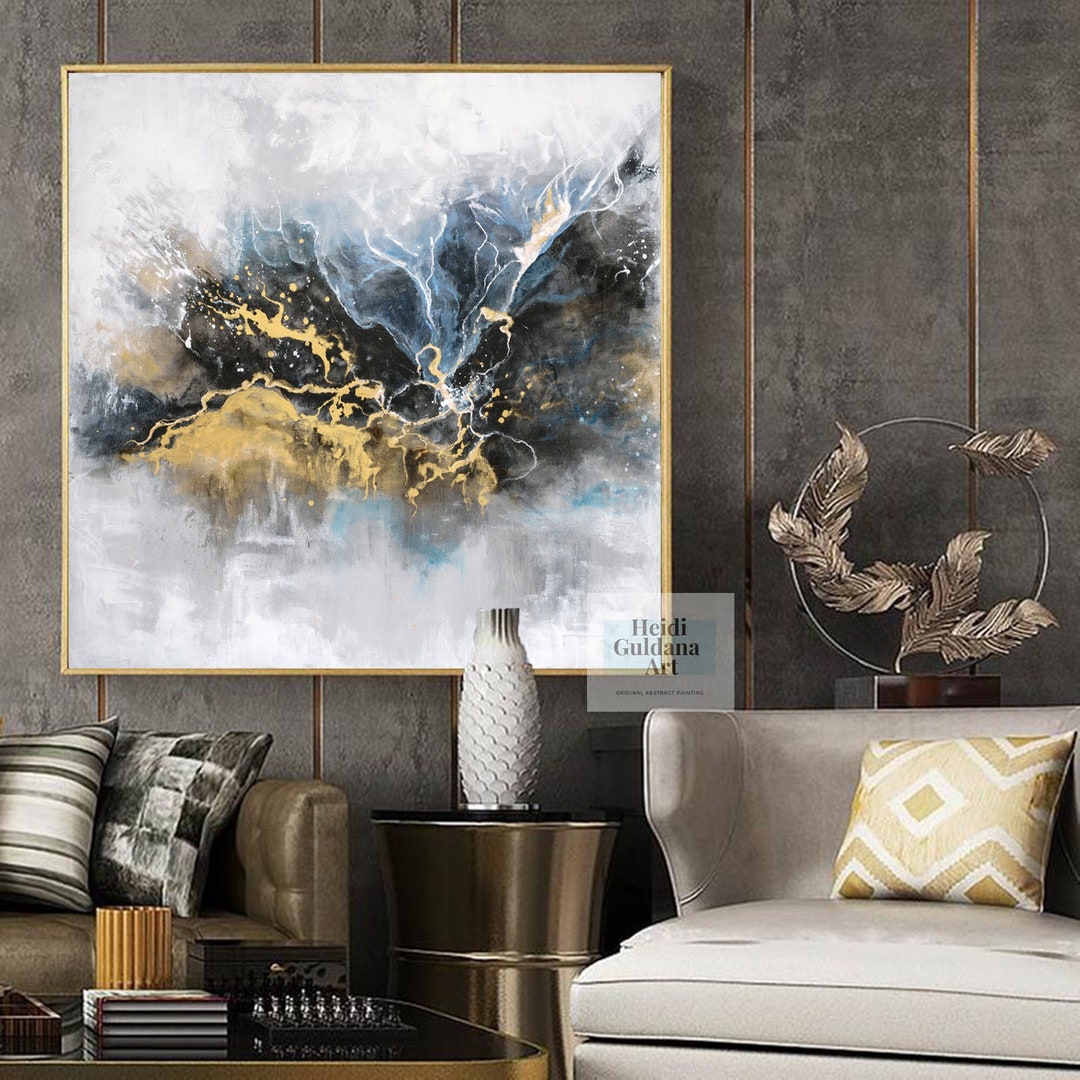 Original Abstract Painting on Canvas Contemporary Art Painting Modern ...