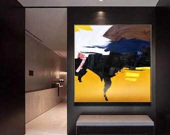 特大壁アートキャンバス、大型キャンバスアート、大型抽象画キャンバス