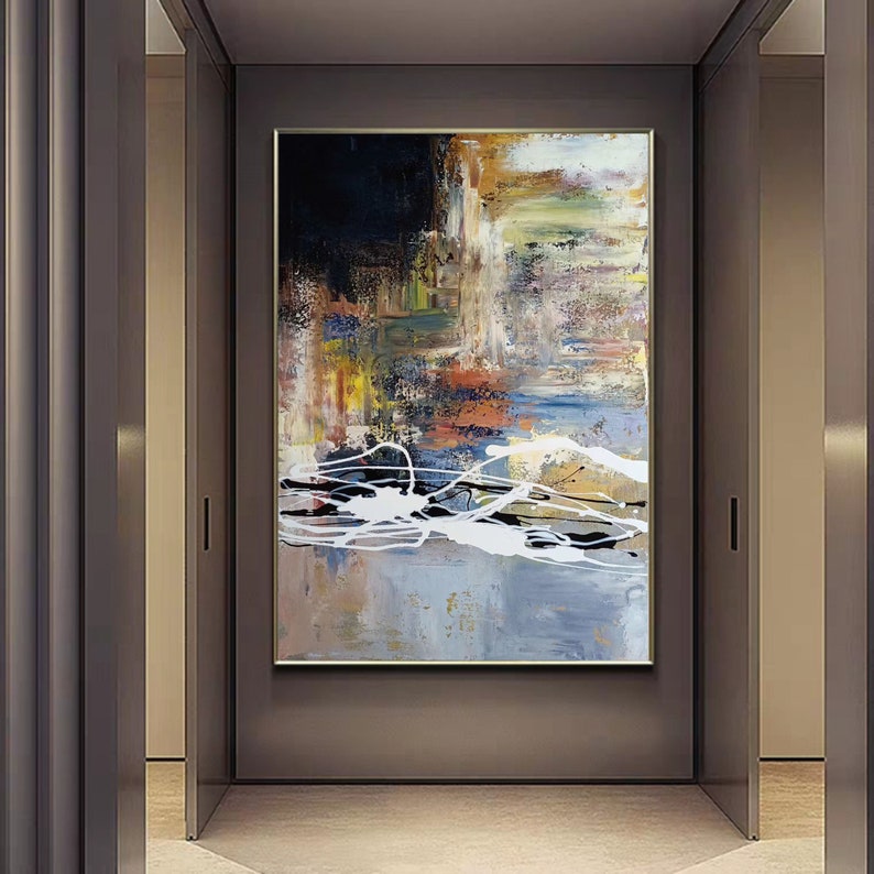 Extra Large Wall Art Canvas Original Abstract Painting Large Etsy
