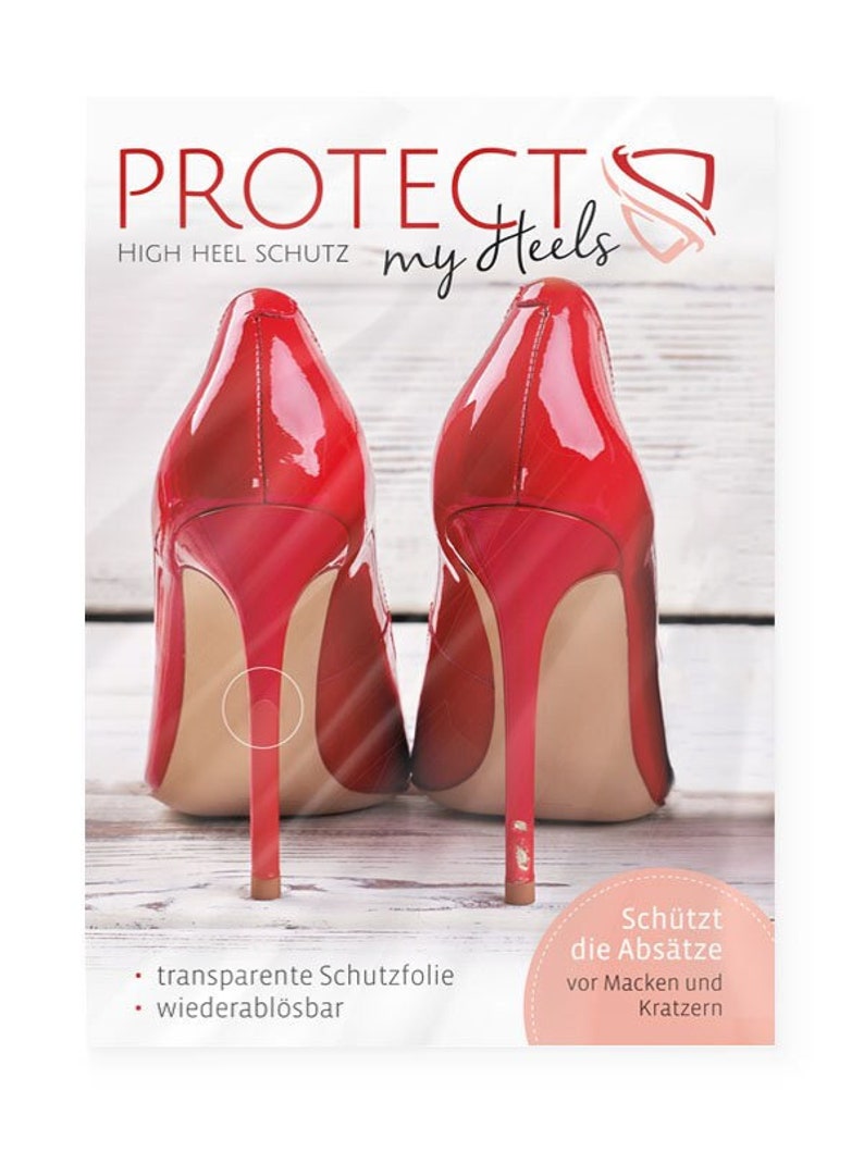 ProtectMyHeels invisible Highheel Protection film no more damaged heels image 1