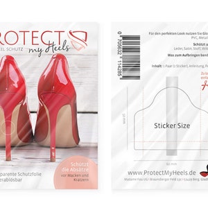 ProtectMyHeels invisible Highheel Protection film no more damaged heels image 2