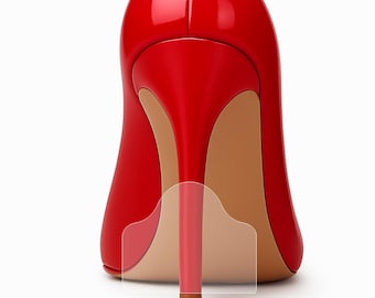 3 x ProtectMyHeels - pellicola protettiva trasparente per tacchi a spillo - mai più tacchi rotti
