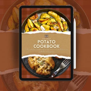 Potato Cookbook | Digital Cookbook with Potato Recipies | Potato Candy | Budget Cooking | Potato Gifts