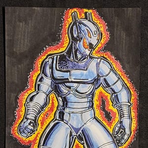 5 x 7 aangepaste commissie (kleurmarkeringen op karton)