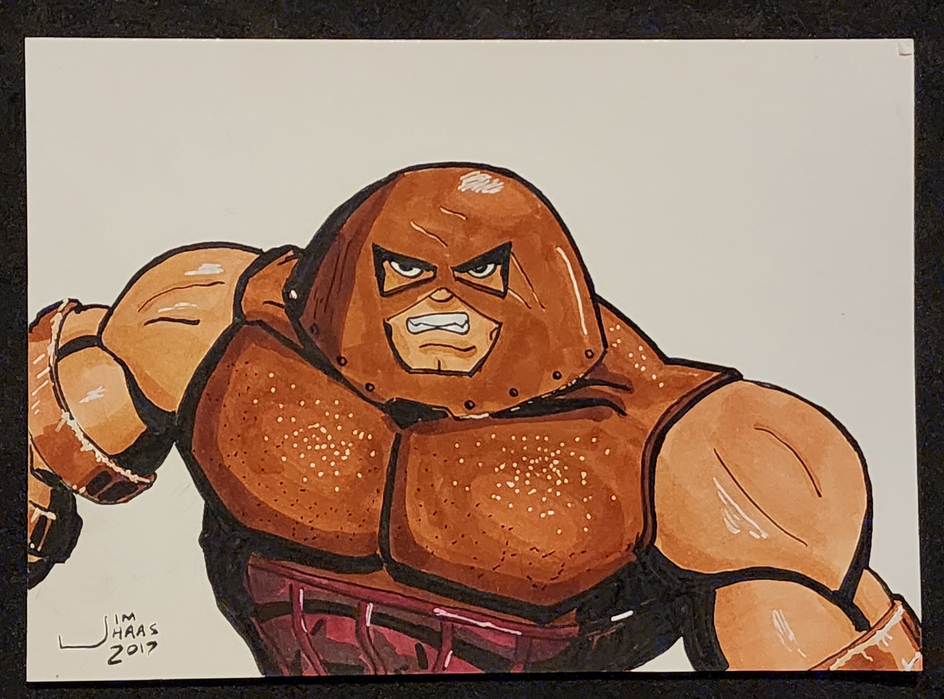 Juggernaut Main Color Juggernaut ORIGINAL on 5x7 Cardstock color - Etsy