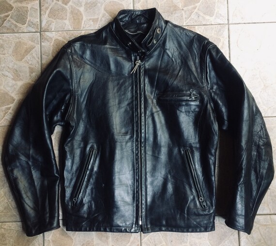 Schott 641 leather jacket size 38
