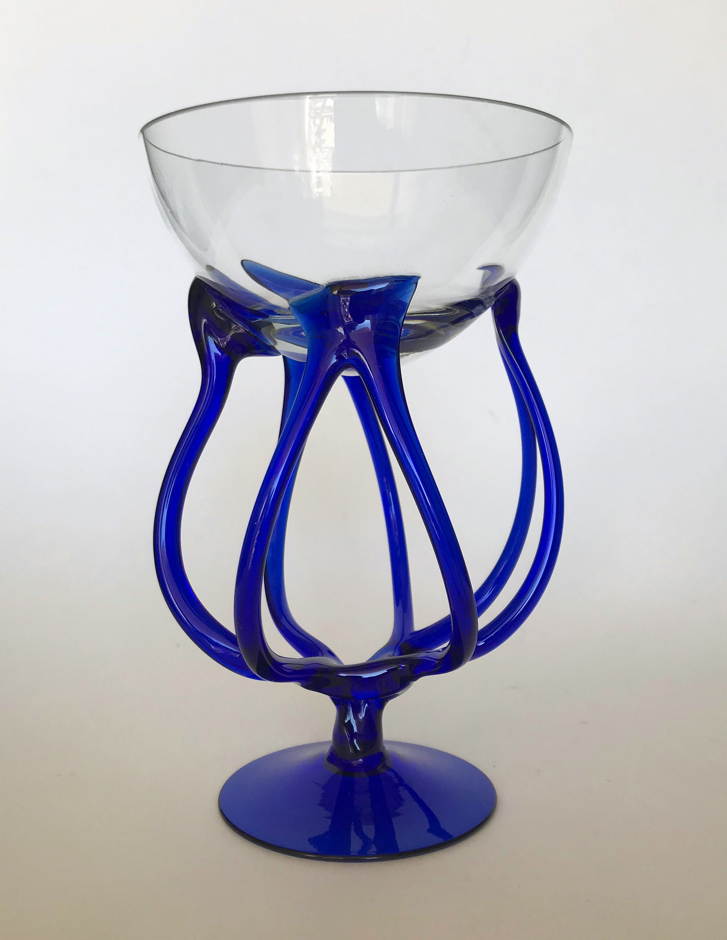 JOZEFINA KROSNO VASE Vintage Octopus Footed Poland Jellyfish Etsy