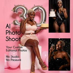 AI Birthday Photoshoot – 7 Personalized Editorial Photos